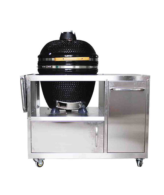 LUXURIOUS KAMADO WITH SS TABLE