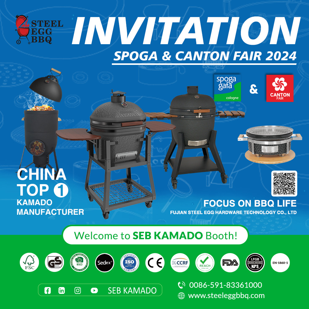 2024 Canton fair and spoga fair -SEB KAMADO